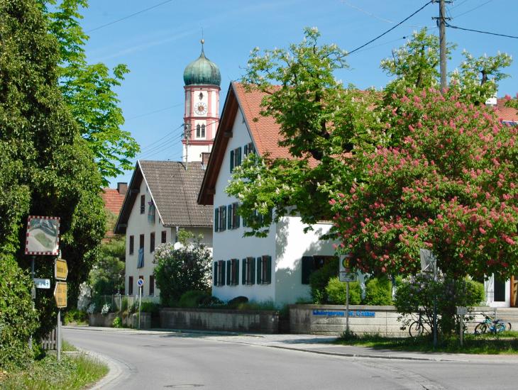 Die Gemeinde Langerringen im Landkreis Augsburg